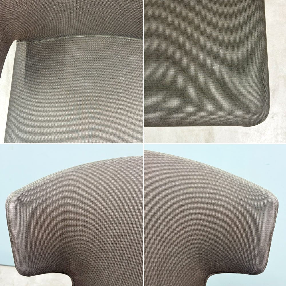 カッシーナ Cassina オラ 367 HOLA アームチェア ファブリック ハンス・ウェッツスタイン 参考定価￥228,000- 現状品 ◎