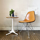 ハーマンミラー Herman Miller サイドシェルチェア FRP製 3rdビンテージ ホワイトシェル ナウガレザー キャメル系 エッフェルベース C&R イームズ ミッドセンチュリー ◎
