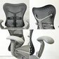 ハーマンミラー Herman Miller ミラチェア Mirra Chair オフィスチェア スタジオ7.5 Studio7.5 グレー 座面昇降 ●