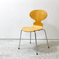 フリッツハンセン Fritz Hansen アントチェア 4本脚 ナチュラルビーチ ラッカー アルネ・ヤコブセン 北欧家具 B ●