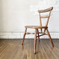アーコール Ercol ダブルバックチェア スタッキングチェア キッズチェア エルム材 UKビンテージ 英国家具 ◎