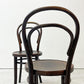 トーネット THONET No.14 ダイニングチェア ラウンドバック ベントウッドチェア 曲木 チェコ製 ビンテージ B ●