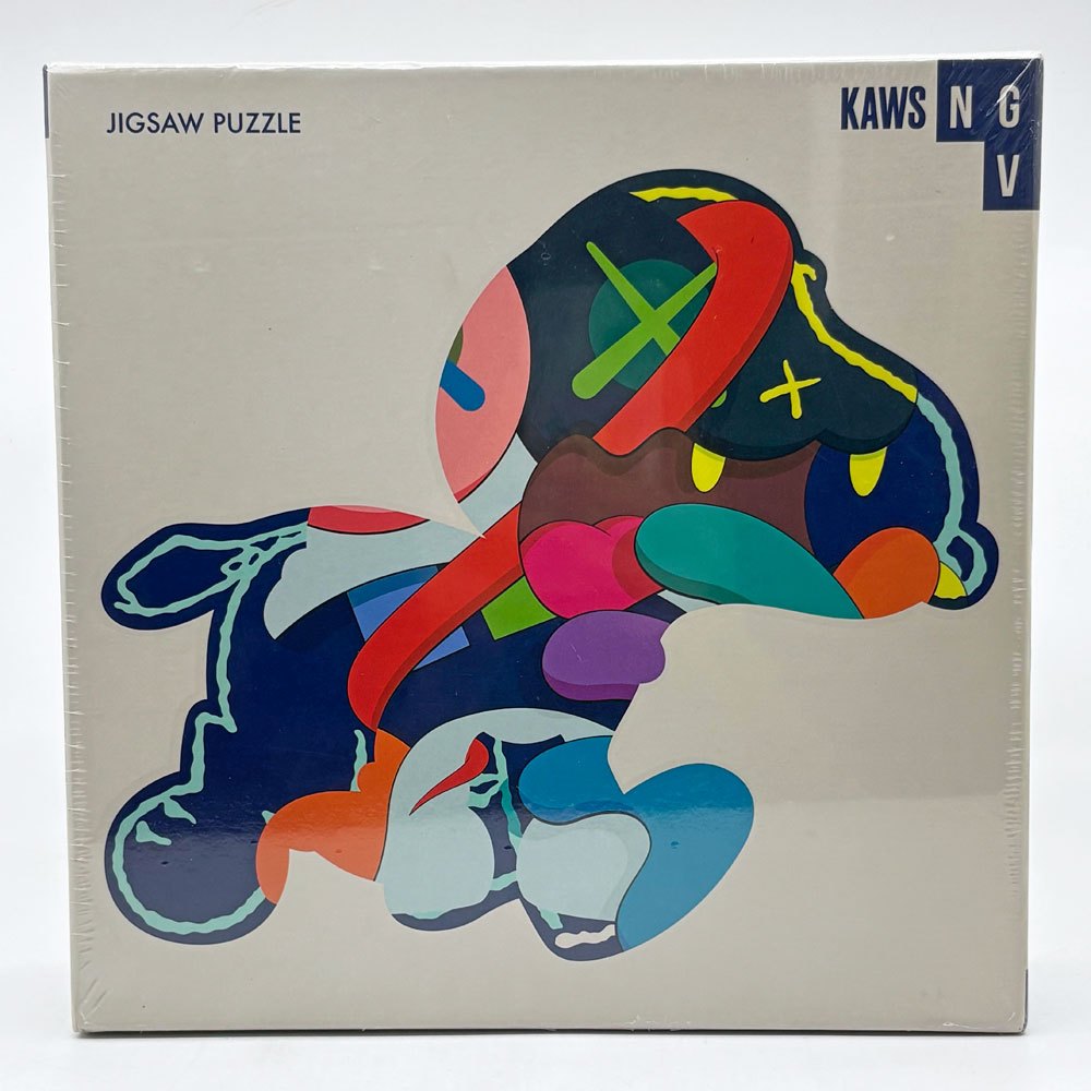 カウズ KAWS スヌーピー パズル STAY STEADY JIGSAW PUZZLE 1000ピース 箱付 未使用 未開封品 ●