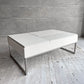 ボーコンセプト BoConcept シヴァ Chiva コーヒーテーブル 天板リフトアップ 収納スペース付 W88cm マットホワイト ガラス天板 廃番カラー 北欧モダン デンマーク ♪