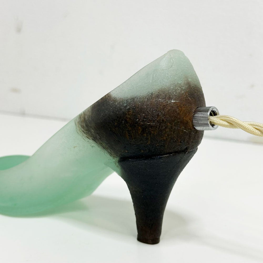 マウントハリ Mt.hari シンデレラ シューズ ランプ CINDERELLA SHOES LAMP peacock×black 参考定価 ￥132,000- ●