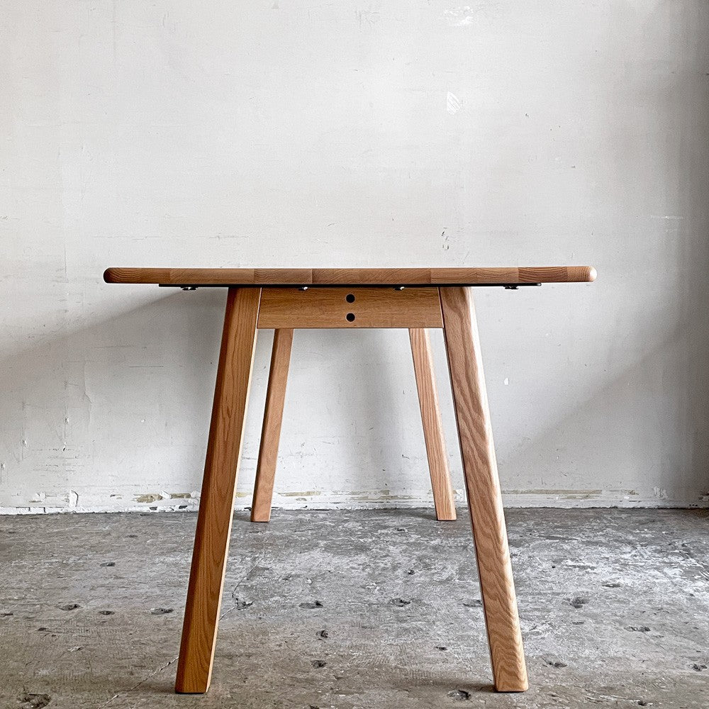 アクタス ACTUS スープ SOUP ダイニングテーブル Aレッグ オーク無垢材 クリアオイル塗装 ナチュラル W140cm 定価￥148,500- ■