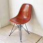 ハーマンミラー Herman Miller サイドシェルチェア セカンド 2nd FRP エッフェルベース テラコッタ ビンテージ イームズ ミッドセンチュリー ★