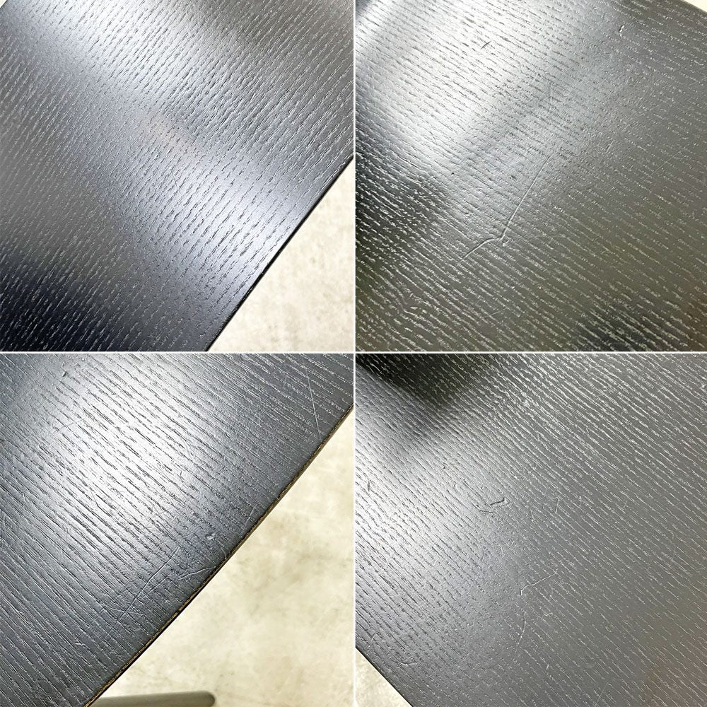ヴィトラ Vitra ベルヴィルチェア Belleville Chair アームレスチェア ダイニングチェア スタッキングチェア アッシュ材 ブラック ロナン & エルワン・ブルレック D ●