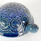 グスタフスベリ GUSTAVSBERG 亀 SKOLUDPADDOR TURTLE ブルー 10cm リサ・ラーソン  ビンテージスウェーデン 北欧雑貨 ■