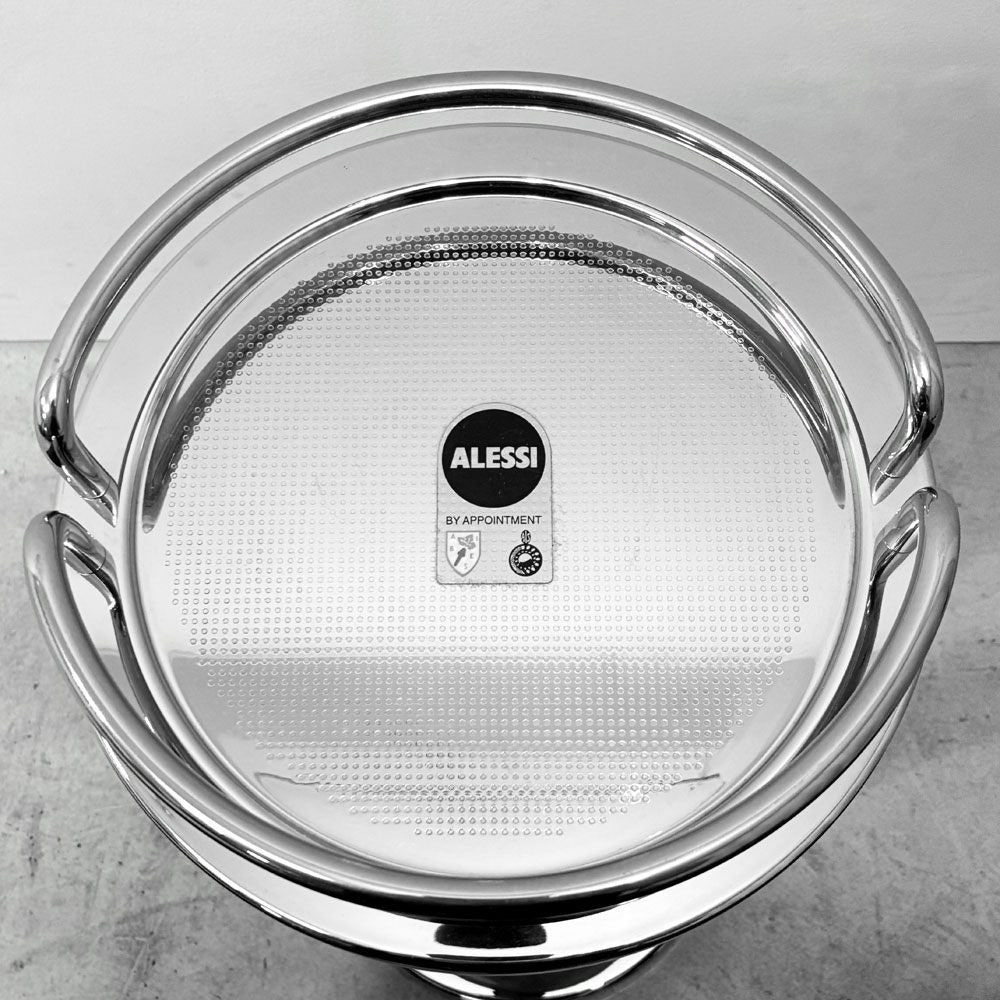 アレッシィ ALESSI ワインクーラースタンド 5059 エットーレソットサス + ステンレス ワインクーラー セット モダン イタリア 定価￥113,190～ ●