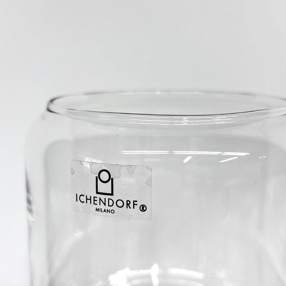 イッケンドルフ・ミラノ ICHENDORF MILANO リボルブ ベース Revolve Vase ガラス 箱付き 未使用品 ドイツ ◎