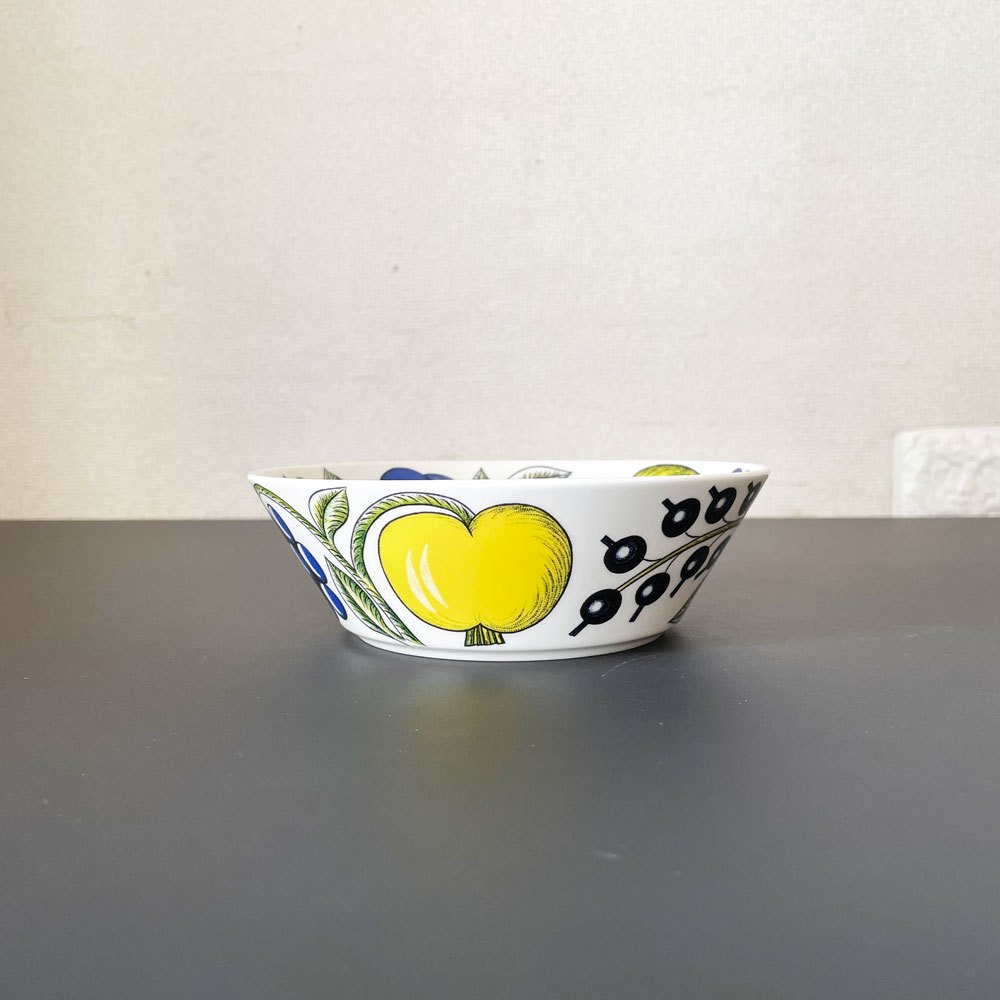 アラビア ARABIA パラティッシ PARATIISI ボウル 17cm カラー 王冠マーク 旧ロゴ ビルガー・カイピアイネン フィンランド 北欧食器 B ◎