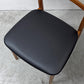 ジャーナルスタンダードファニチャー journal standard Furniture j.s.F アロス ダイニングチェア AROS DINING CHAIR ラバーウッド材 合皮レザー ナチュラルモダン 北欧デザイン ●