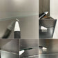 KNF Neille Olson HOME&GARDEN アイアン ガラスキャビネット ディスプレイケース 棚板高さ調節可能 アジャスター付き ●