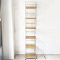無印良品 MUJI ステンレスユニットシェルフ オーク材 SUS 6段 帆立高212.5cm 特大 隙間収納 合計定価 52990円程 ★