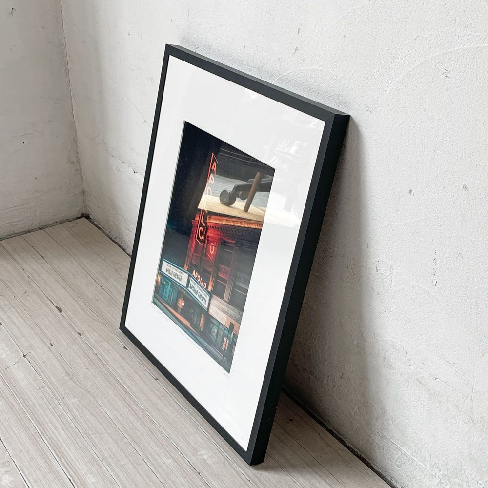 YellowKorner THE APOLLO THEATER HARLEM ポスター  フランク・ボボ Franck Bohbot  額装付き アクリル エディション有り ★