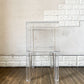 カルテル Kartell スモールゴーストバスター SMALL GHOST BUSTER コンソールテーブル サイドテーブル クリスタル W40cm フィリップ・スタルク 定価￥78,700- ◎
