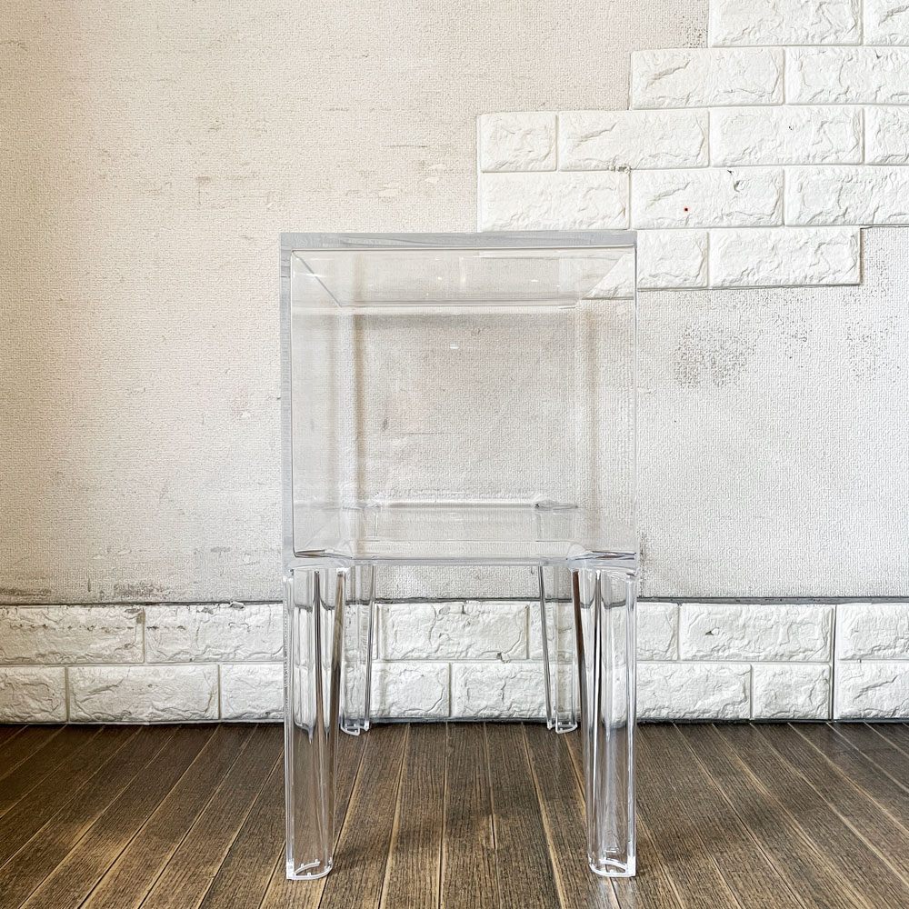 カルテル Kartell スモールゴーストバスター SMALL GHOST BUSTER コンソールテーブル サイドテーブル クリスタル W40cm フィリップ・スタルク 定価￥78,700- ◎