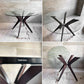 カリガリス Calligaris トーキョー Tokyo ラウンドテーブル ダイニングテーブル クリアガラス  ビーチ材 ヴェンゲカラー  Φ110cm 廃番サイズ ♪