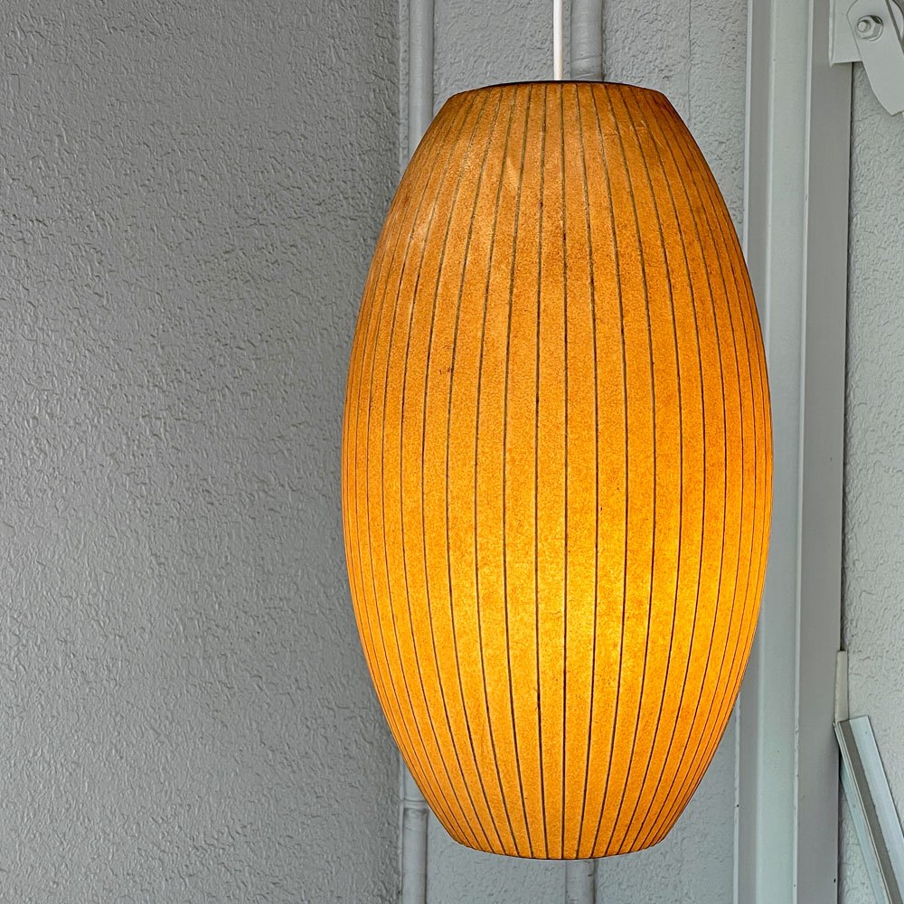 ハワードミラー Howard Miller バブルランプ Bubble Lamp シガー Cigar ペンダントライト H55cm ビンテージ ジョージネルソン 希少◇