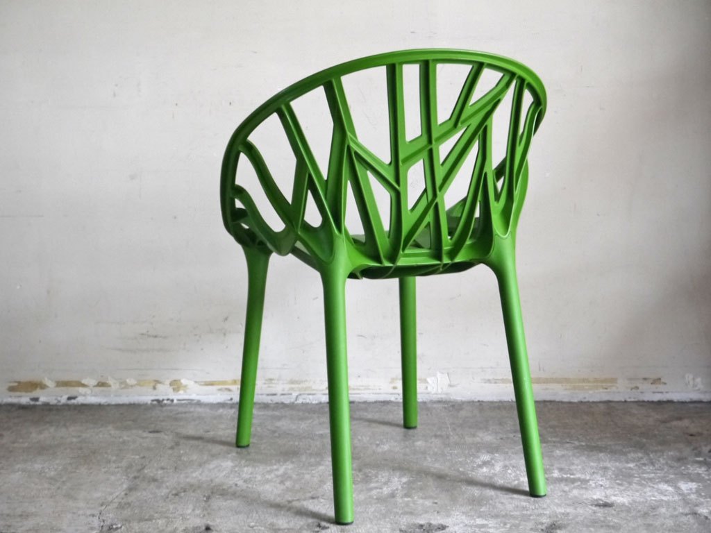 ヴィトラ Vitra ベジタルチェア Vegetal chair ダイニングチェア カクタスグリーン ロナン＆エルワン・ブルレック スタッキング B ■