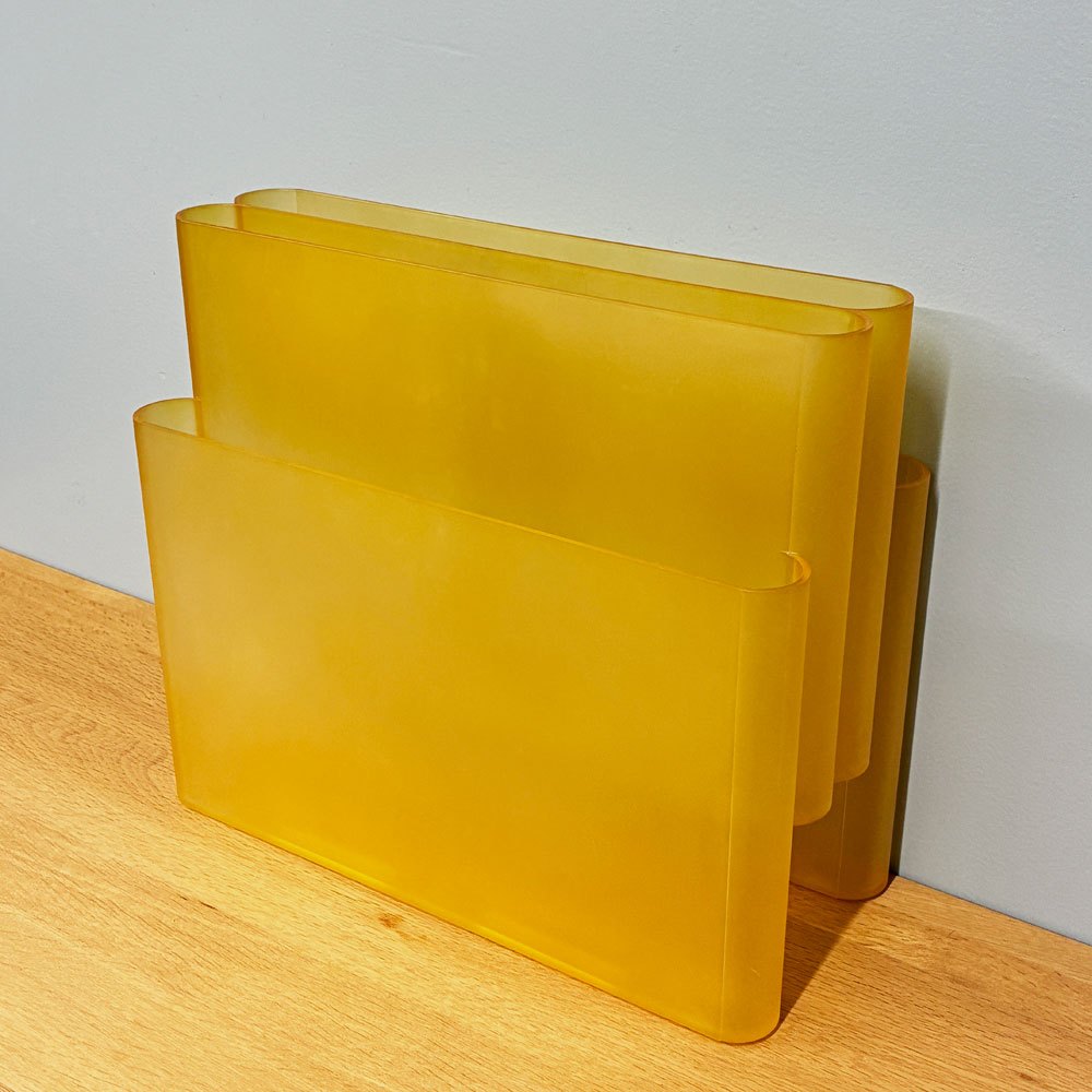 カルテル Kartell ポルタリビステ Portariviste マガジンラック 2段 4ポケット ジオット・ストッピィノ Giotto Stoppino ◎