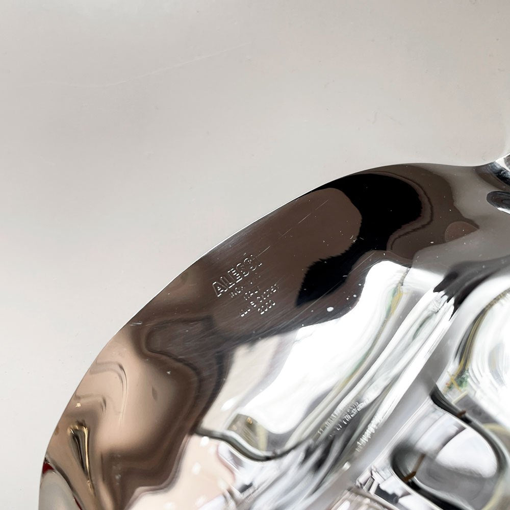 アレッシィ ALESSI サリア Sarria ラウンドバスケット フルーツボウル サービングディッシュ ステンレススチール リュイス・クロテート W27.5cm イタリア B ◎