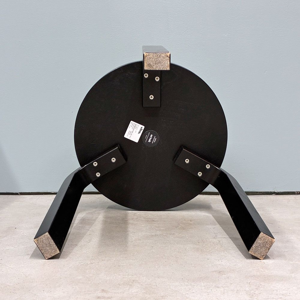 アルテック artek スツール60 オールブラック ラッカー 3本足 アルヴァ・アアルト フィンランド バーチ材 北欧家具 ◎