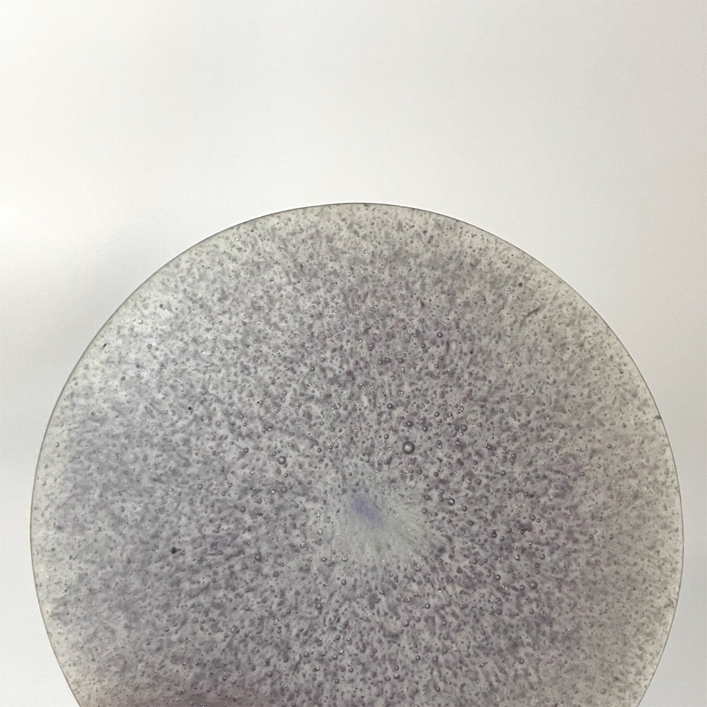 波多野裕子 パート・ド・ヴェール 小皿 7.7cm 現代作家 ★