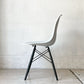 ハーマンミラー HermanMiller サイドシェルチェア ドゥエルレッグ DSW ホワイト × エボニー ポリプロピレン製 2017年製 イームズ ミッドセンチュリー ★