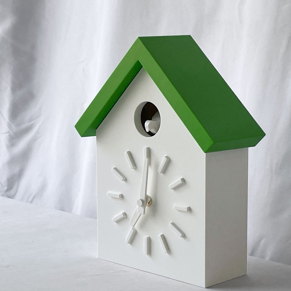 マジス MAGIS クークロック CU-CLOCK 鳩時計 グリーン 未使用品 動作確認済み 深澤 直人 イタリア モダンデザイン 参考価格¥59.400- ◇