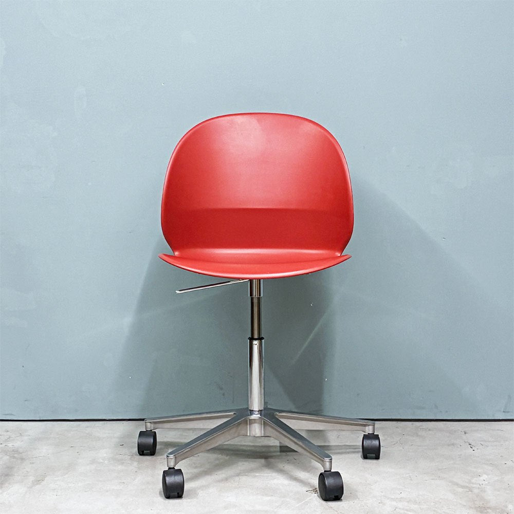 フリッツハンセン Fritz Hansen N02 リサイクルチェア RECYCLE  デスクチェア ダークレッド キャスター 佐藤オオキ nendo ◎