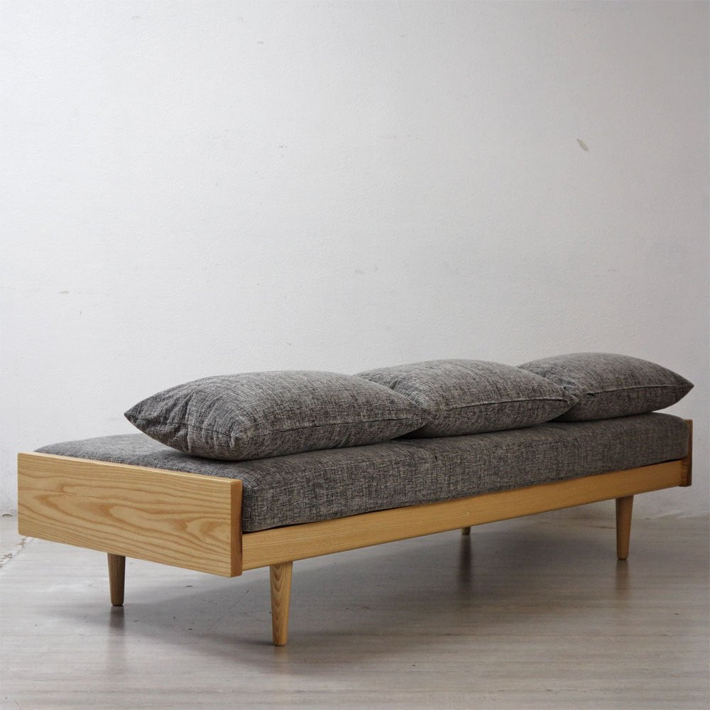 グラフ graf × 相合家具 SOGO adシリーズ デイベッドベンチ Day bed bench W171cm ホワイトアッシュ材 ファブリック  ●