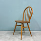 アーコール Ercol フープバックチェア ダイニングチェア スポークバック エルム材×ビーチ材 UKビンテージ 英国家具 ◎