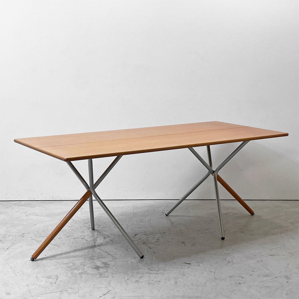 エミュー emu モード mode ビーチ材 ダイニングテーブル ナチュラルカラー W184cm モダンスタイル イタリア 廃番 ●