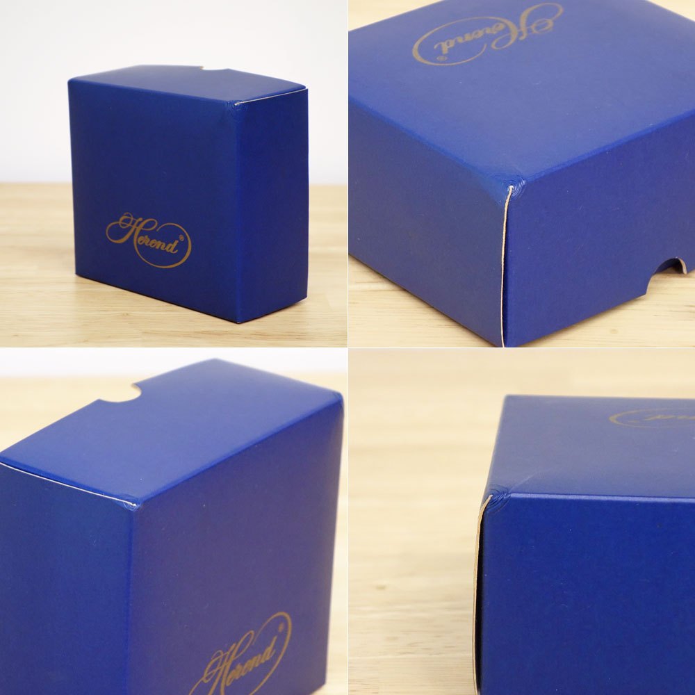 ヘレンド herend コースター 2枚セット bule garland coaster ◎