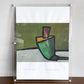 田上允克 TAGAMI Masakatsu 2018 No.10042 絵画 アクリル 額装品 アート サイン有 W43.5cm ■
