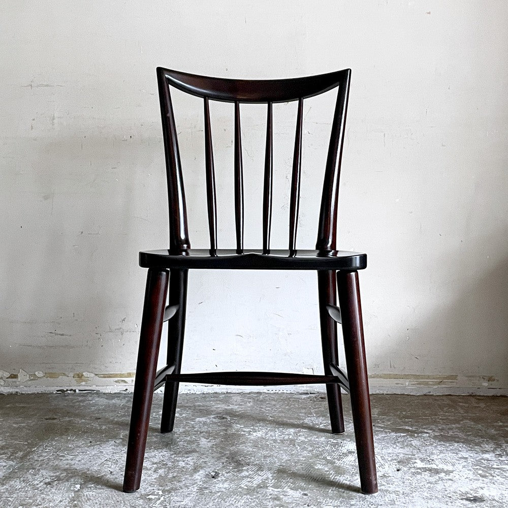 松本民芸家具 220F型 チェア Finnish style Chair ダイニングチェア ミズメザクラ材 民藝家具 和モダン 定価￥148,500- B ■