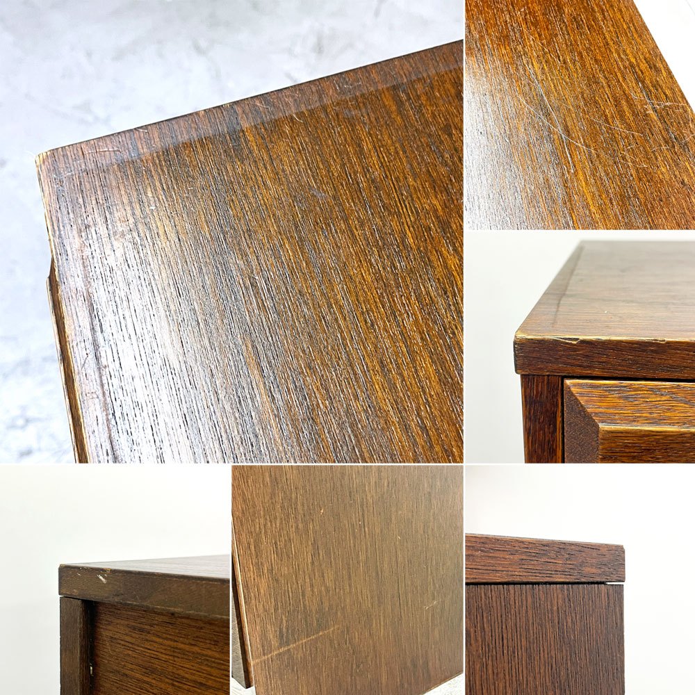 三越家具 カントリーハウス COUNTRY HOUSE ブルージュ Brugge スリムチェスト 5ドロワー 引出し箱 大 オーク材 クラシカル ●