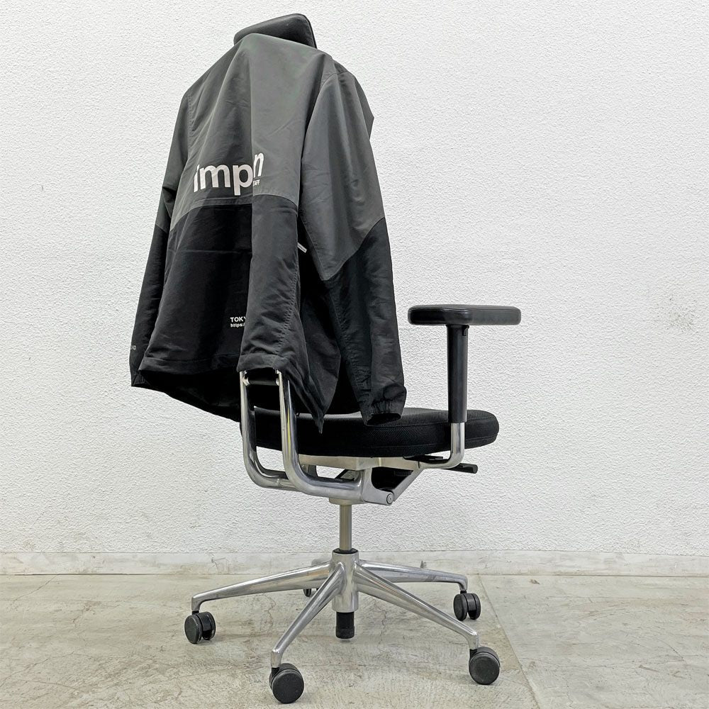 ヴィトラ vitra ヘッドライン Headline デスクチェア ハイバック オフィス ジャケットハンガー付き リクライニング キャスターベース マリオ・ベリーニ ＆ クラウディオ・ベリーニ 〓