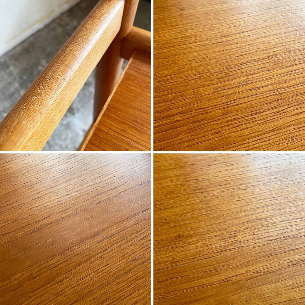 デンマーク ビンテージ Danish Vintage オーク材 ワゴン トローリー 2段 キャスター付き W71.5cm 北欧家具 北欧ビンテージ ■