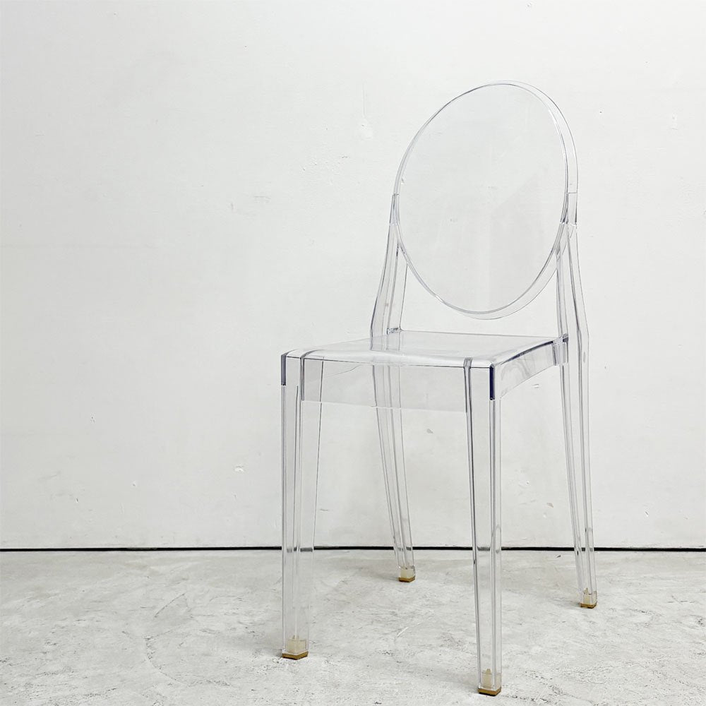 カルテル Kartell ビクトリア ゴースト Victoria Ghost クリスタル ダイニングチェア フィリップ・スタルク Philippe Starck イタリアモダン A ●