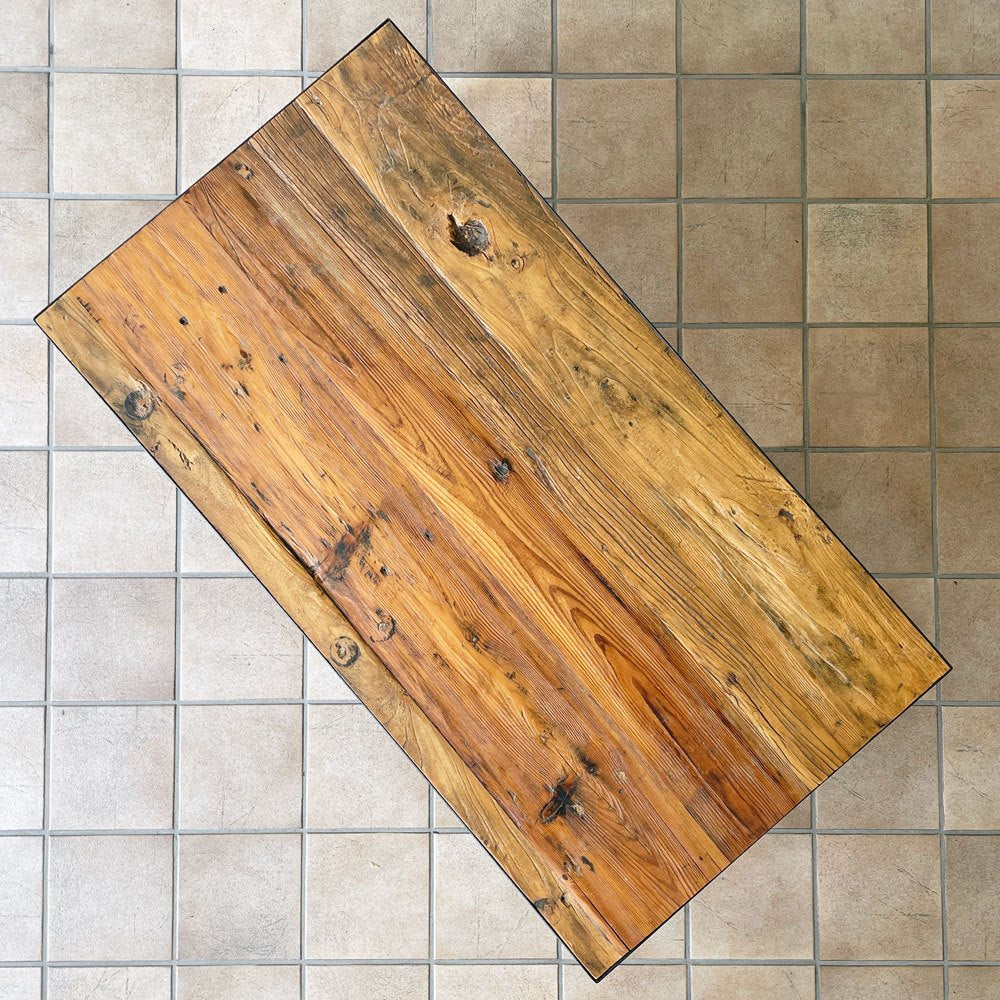 クラッシュゲート CRASH GATE ノットアンティークス Knot antiques ライザ LIZA コーヒーテーブル W110cm インダストリアルデザイン ◇