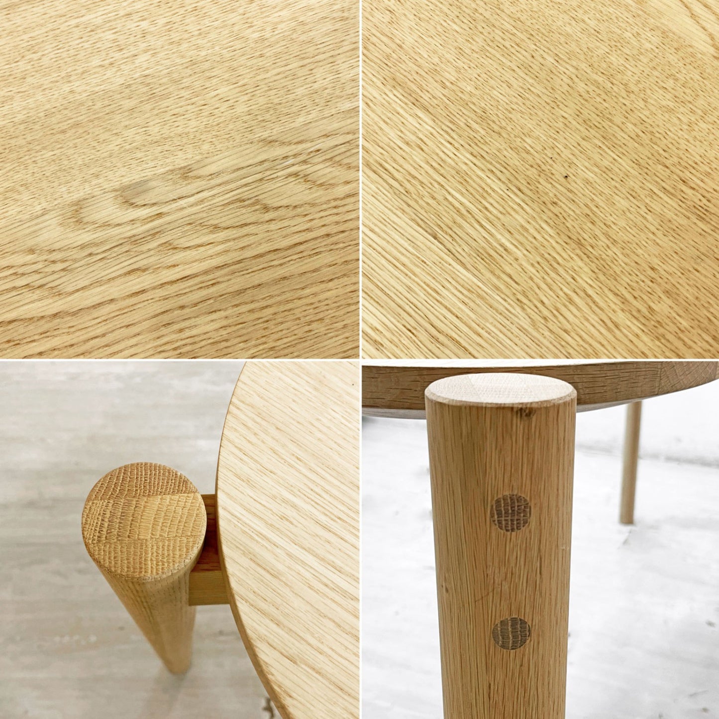 カリモクニュースタンダード Karimoku キャストール ダイニングテーブル CASTOR TABLE 150 国産ナラ材 ピュアオークカラー ナチュラル 定価\145,200- B ●