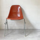 ハーマンミラー Herman Miller サイドシェルチェア セカンド 2nd FRP テラコッタ スタッキングベース イームズ ビンテージ B★