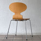 フリッツハンセン Fritz Hansen アントチェア 4本脚 ナチュラルビーチ ラッカー アルネ・ヤコブセン 北欧家具 B ◇