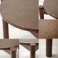 ピエールジャンヌレ Pierre Jeanneret ラウンドコーヒーテーブル Round coffee Table チーク無垢材 チャンディーガル ビンテージ 希少 ●