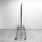 R&B ワイヤープロダクツ R&B WIRE PRODUCTS ガーメントラック GARMENT RACK 48"ハンガーラック バスケット付き インダストリアル 合計定価￥57,750- P.F.S.取扱 現状品 ●