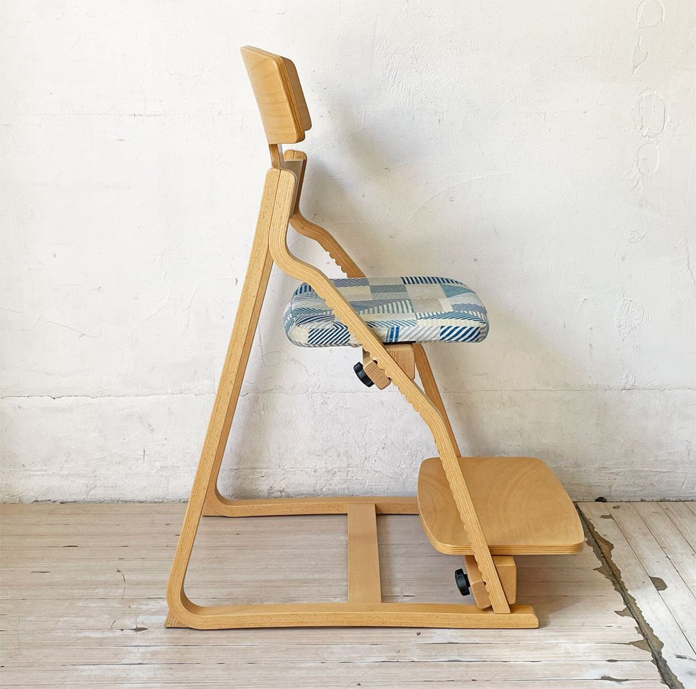 豊橋木工 TOYOMOKU アップライトチェア UPRIGHT CHAIR ナチュラル 座面カバー付き ベビーチェア キッズチェア ★