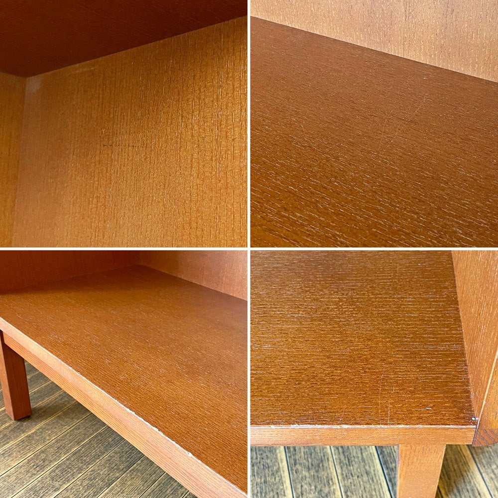 イデー IDEE アントン ANTON ブックシェルフ BOOKSHELF ホワイトアッシュ材 アントンブラウン H180cm ディスプレイラック 定価￥219,900- ◎